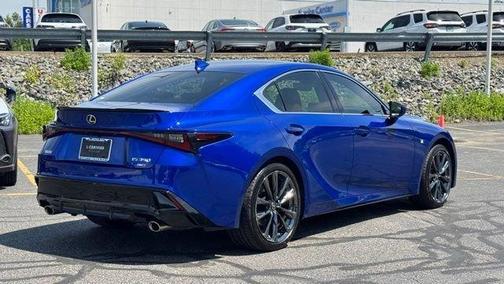 Ultrasonic Blue Mica 2021 Lexus IS 350 F Sport