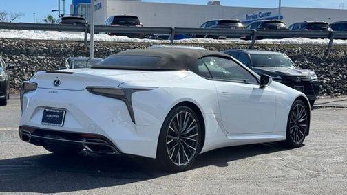 Ultra White 2025 Lexus LC 500 Base