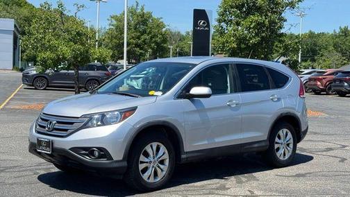 Alabaster Silver Metallic 2014 Honda CR-V EX