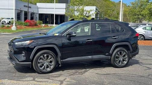 Midnight Black Metallic 2022 Toyota RAV4 Hybrid Limited