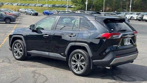 Midnight Black Metallic 2022 Toyota RAV4 Hybrid Limited