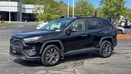 Midnight Black Metallic 2022 Toyota RAV4 Hybrid Limited