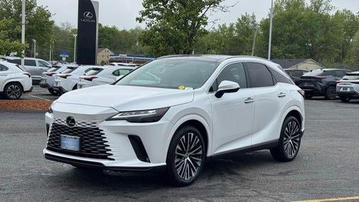 Eminent White Pearl 2025 Lexus RX 350h Premium Plus
