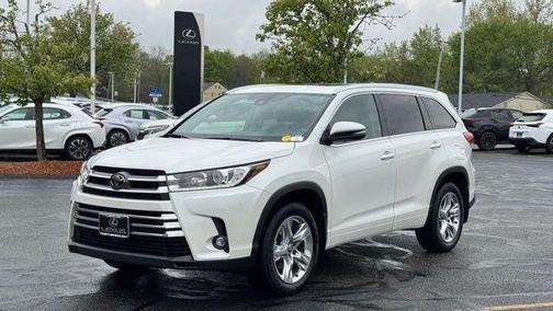 Blizzard Pearl 2019 Toyota Highlander Limited