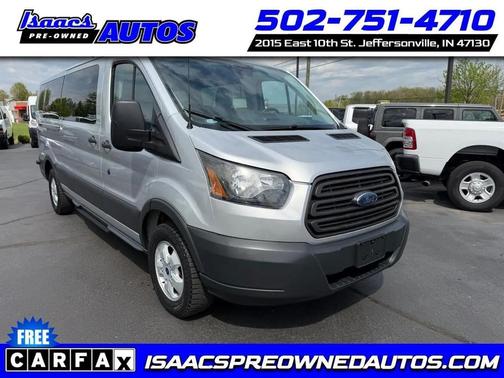 Silver 2017 Ford Transit-350 XLT