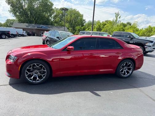 Red 2015 Chrysler 300 S