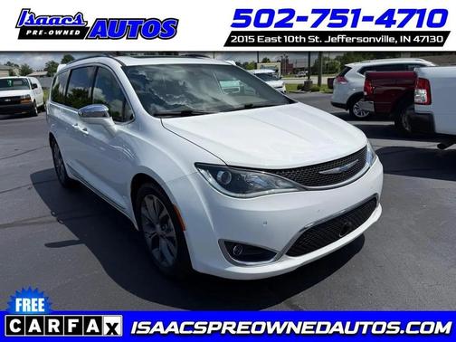Pearl White 2019 Chrysler Pacifica Limited