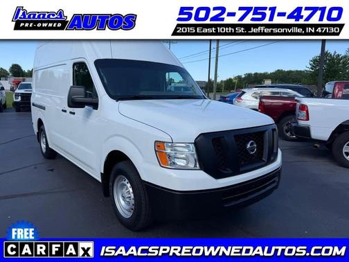 White 2020 Nissan NV Cargo NV2500 HD S V6