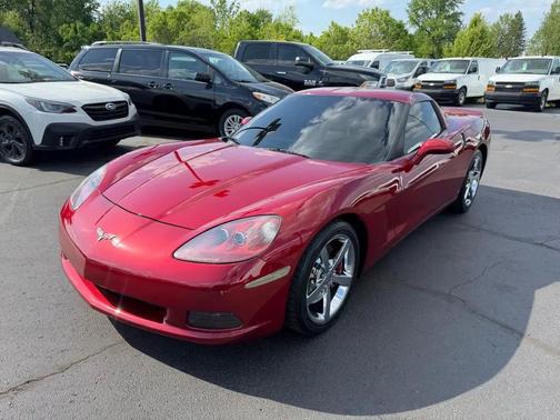 Maroon 2009 Chevrolet Corvette Base