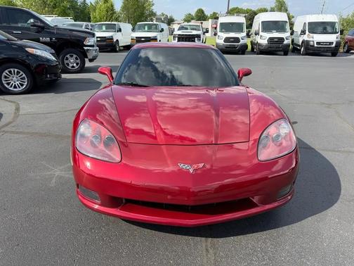 Maroon 2009 Chevrolet Corvette Base