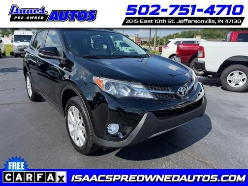 Black 2015 Toyota RAV4 Limited