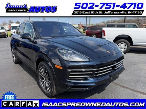 Moonlight Blue Metallic 2020 Porsche Cayenne Cayenne