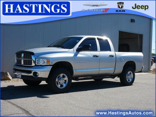 Gray 2004 Dodge Ram 2500 SLT Quad Cab