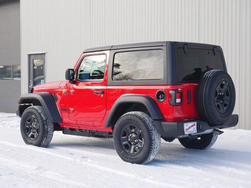 Firecracker Red Clearcoat 2026 Jeep Wrangler Sport