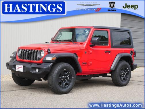Firecracker Red Clearcoat 2026 Jeep Wrangler Sport
