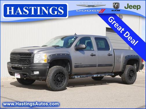 Gray 2013 Chevrolet Silverado 2500 LT