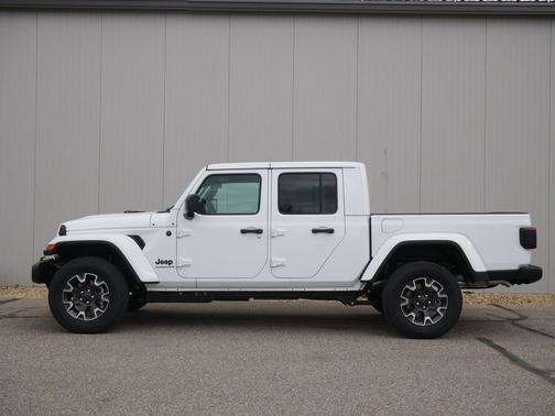 White 2026 Jeep Gladiator Sahara 4x4