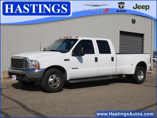 Oxford White Clearcoat 2000 Ford F-350 XLT Crew Cab Super Duty