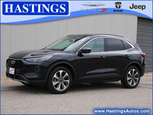 Black 2024 Ford Escape Platinum