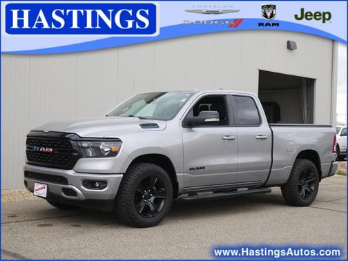 Billet Silver Metallic Clearcoat 2022 RAM 1500 Big Horn/Lone Star