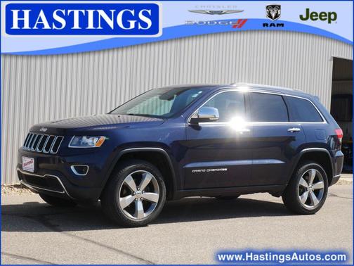 True Blue Pearl 2015 Jeep Grand Cherokee Limited