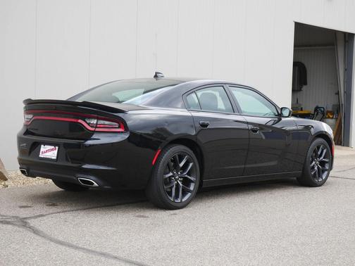 Pitch Black Clearcoat 2023 Dodge Charger SXT