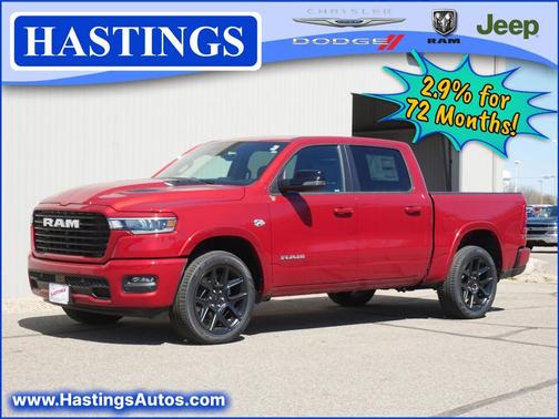 Red 2026 RAM 1500 Laramie