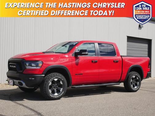 Flame Red Clearcoat 2022 RAM 1500 Rebel