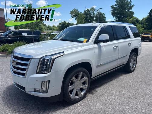 Crystal White Tricoat 2019 Cadillac Escalade Premium Luxury