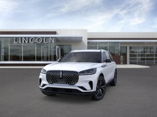 Pristine White Metallic Tri-Coat 2026 Lincoln Aviator Reserve AWD