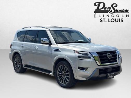 Brilliant Silver Metallic 2023 Nissan Armada Platinum 4WD