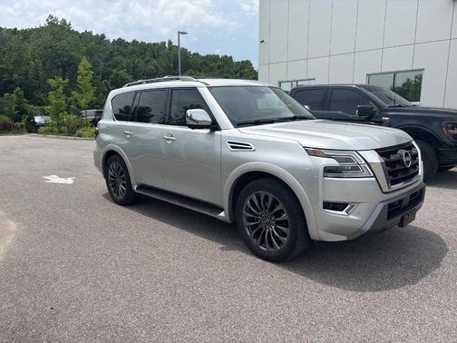 Brilliant Silver Metallic 2023 Nissan Armada Platinum 4WD