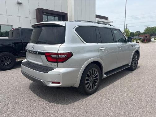 Brilliant Silver Metallic 2023 Nissan Armada Platinum 4WD