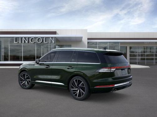 Cenote Green Bright Colorant Clearcoat 2026 Lincoln Aviator Black Label AWD