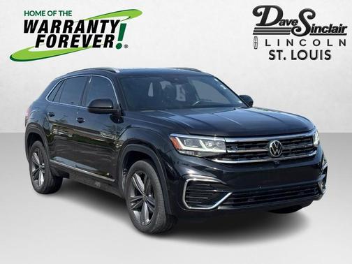 Deep Black 2020 Volkswagen Atlas Cross Sport 3.6L V6 SEL Premium R-Line
