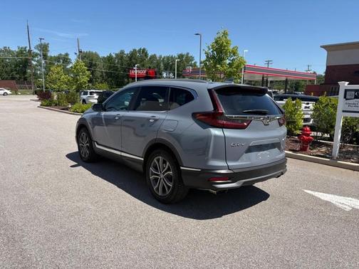 Aegean Blue Metallic 2020 Honda CR-V AWD Touring