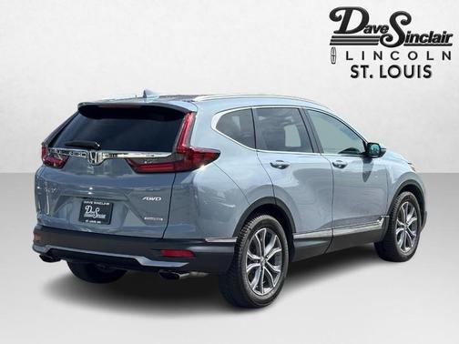 Aegean Blue Metallic 2020 Honda CR-V AWD Touring