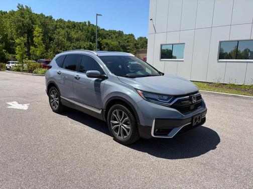 Aegean Blue Metallic 2020 Honda CR-V AWD Touring