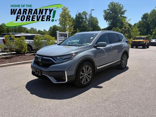 Aegean Blue Metallic 2020 Honda CR-V AWD Touring