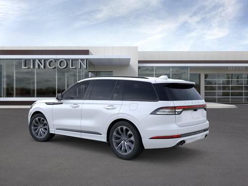 PRISTINE WHITE MET 3C 2026 Lincoln Aviator Premiere