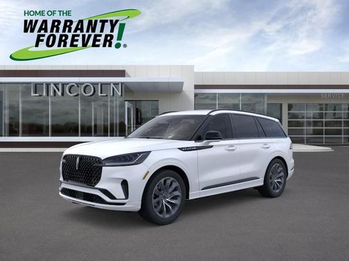 PRISTINE WHITE MET 3C 2026 Lincoln Aviator Premiere