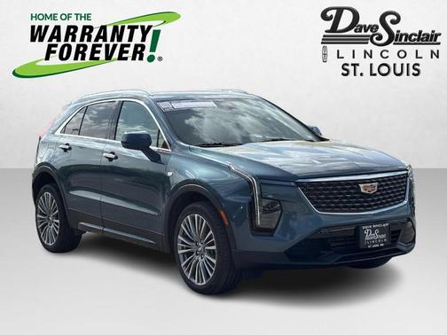 Deep Sea Metallic 2024 Cadillac XT4 Premium Luxury