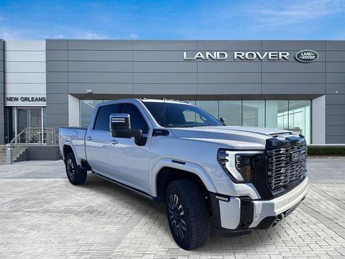 White Frost Tri-Coat 2025 GMC Sierra 3500 Denali Ultimate