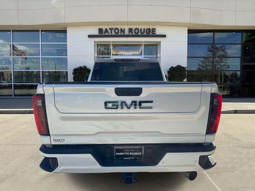 White Frost Tri-Coat 2025 GMC Sierra 3500 Denali Ultimate