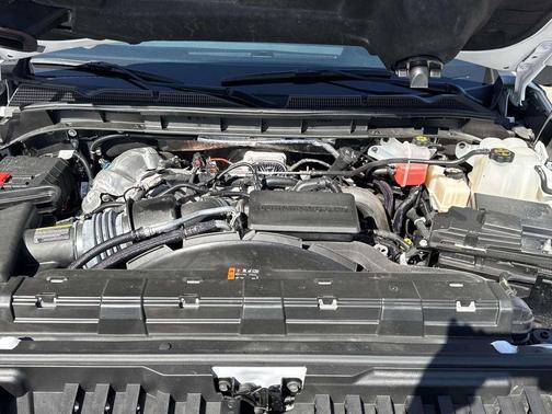 White Frost Tri-Coat 2025 GMC Sierra 3500 Denali Ultimate