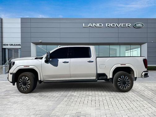 White Frost Tri-Coat 2025 GMC Sierra 3500 Denali Ultimate