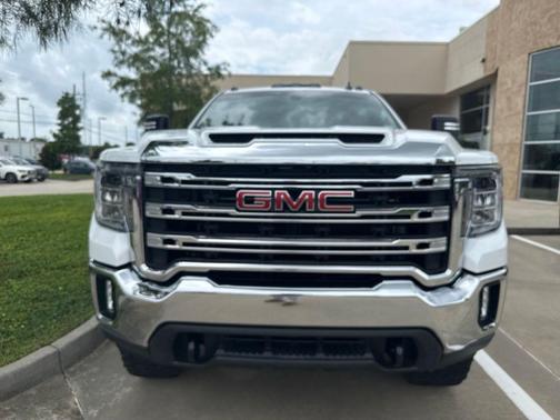 Summit White 2021 GMC Sierra 2500 SLE