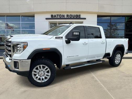 Summit White 2021 GMC Sierra 2500 SLE