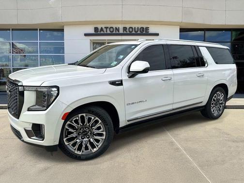 White Frost Tri-Coat 2023 GMC Yukon XL Denali Ultimate