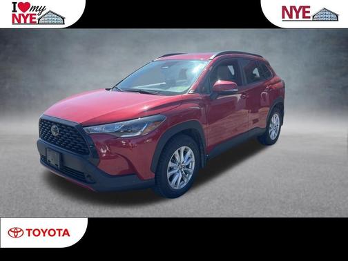 Barcelona Red Metallic 2023 Toyota Corolla Cross LE
